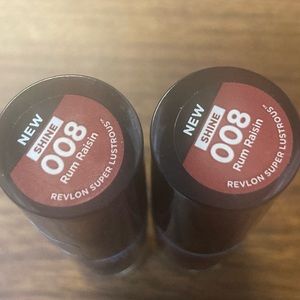 Set of 2 Revlon Glass Shine Rum Raisin NEW